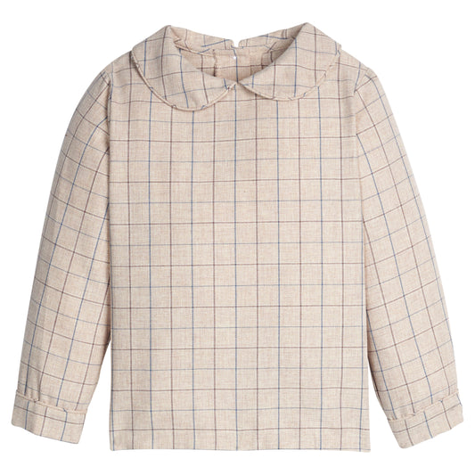 Peter Pan Shirt, Durham Windowpane