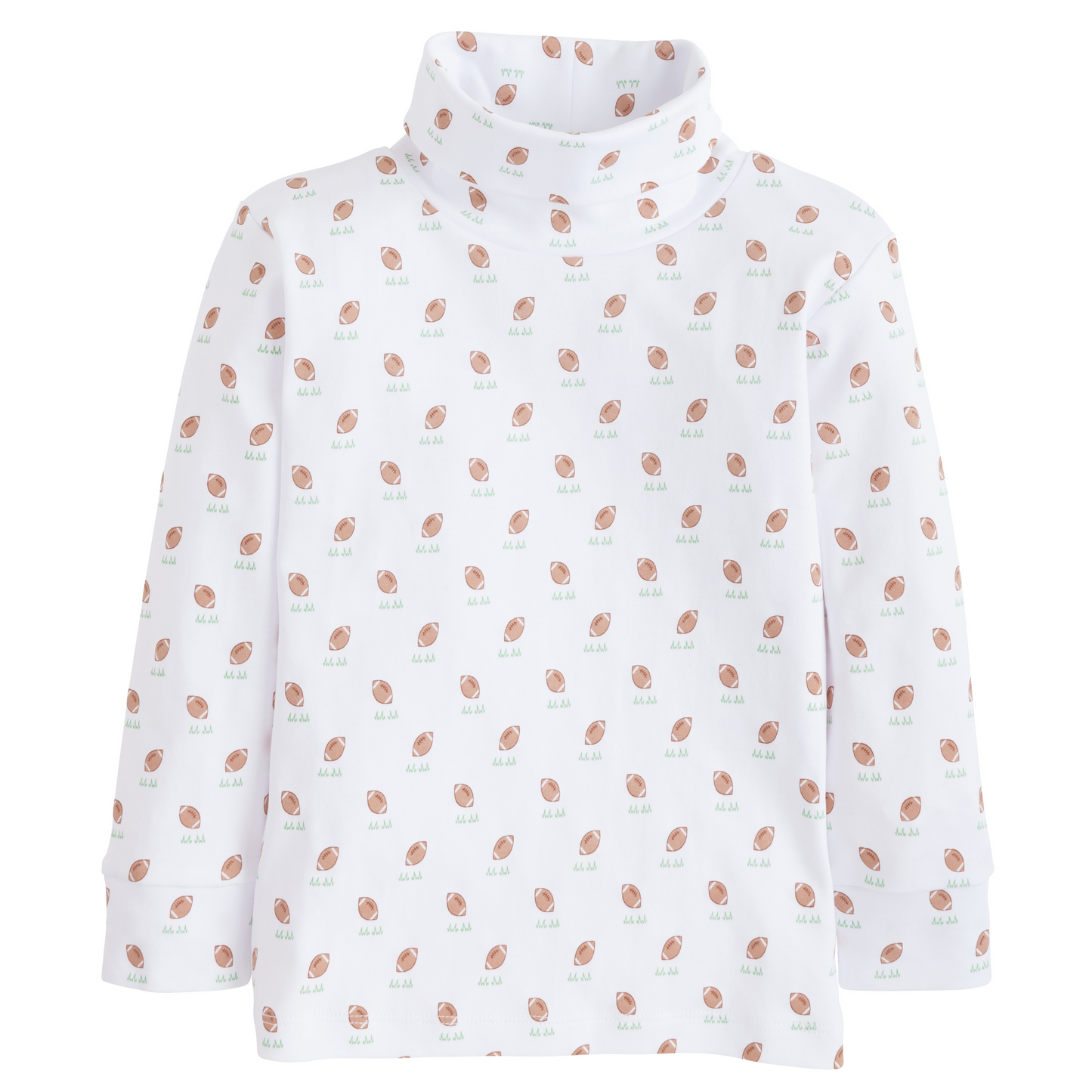 Printed Turtleneck, Football