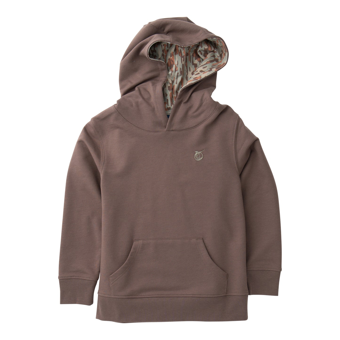 Spinnerbait Hooded Sweatshirt, Coffee Quartz