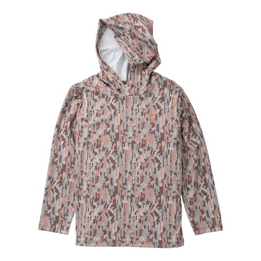 PRO Performance Hoodie T-Shirt, Neutral Stay in the Lines Camo