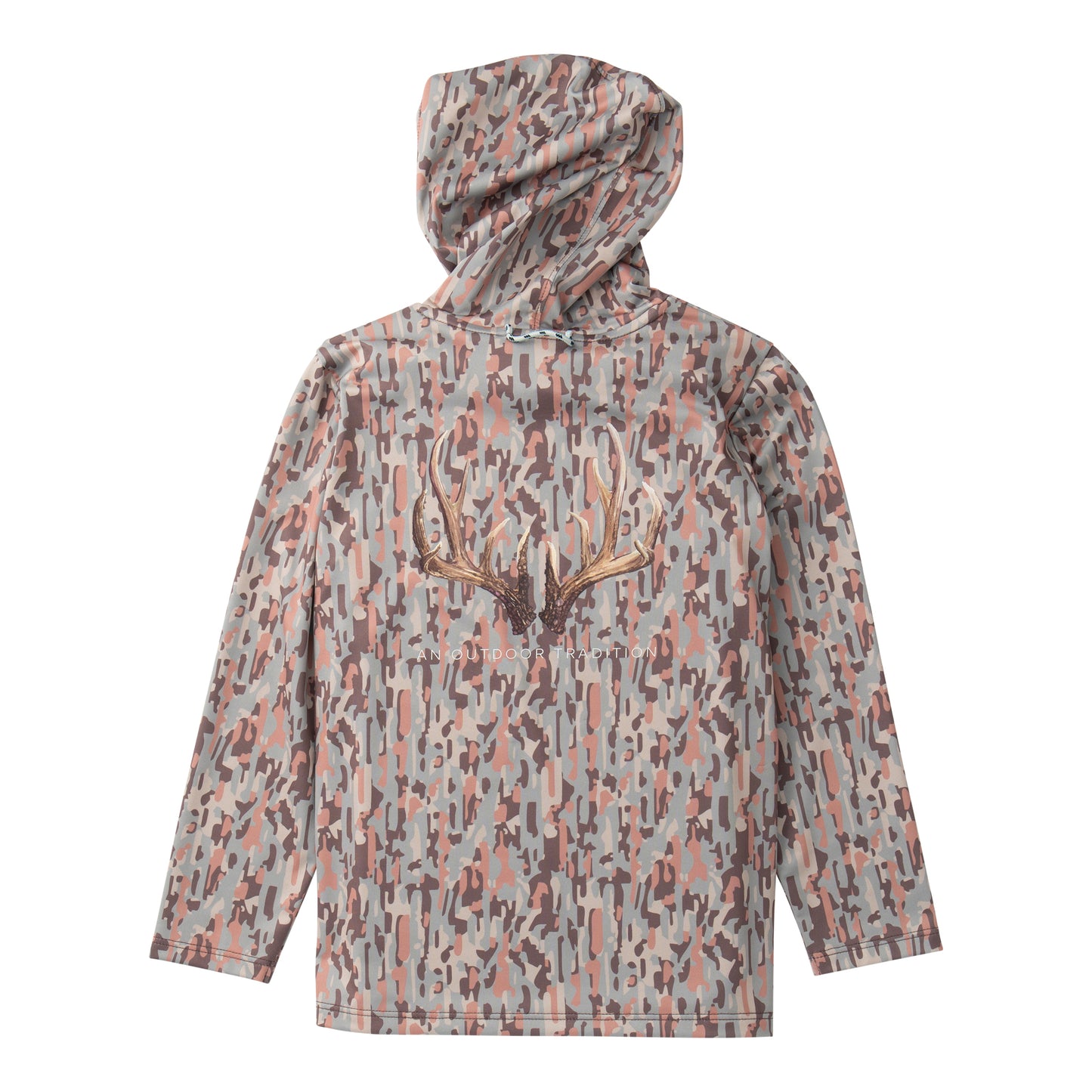 PRO Performance Hoodie T-Shirt, Neutral Stay in the Lines Camo
