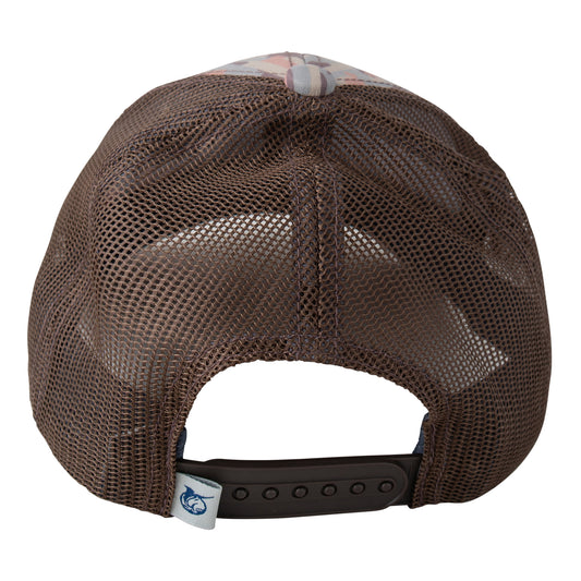 Kids Trucker Cap, Neutral Stay in the Lines Camo
