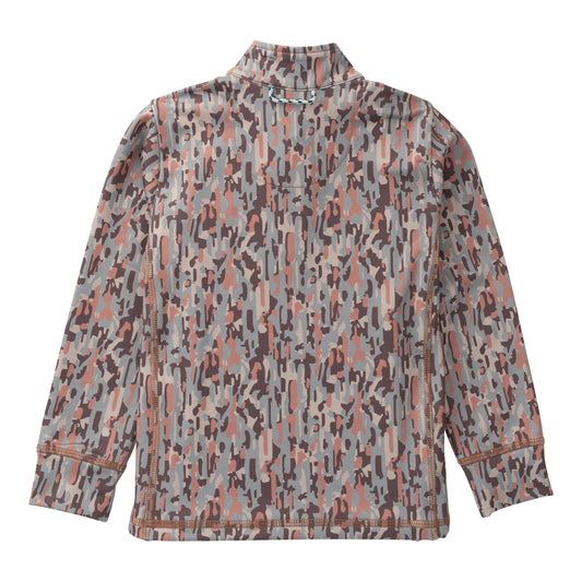 PRO Performance 1/4 Zip Pullover, Neutral Stay in the Lines Camo