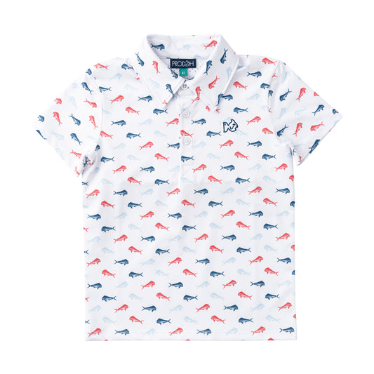 Pro Performance Polo, Americana Fish
