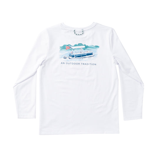 Pro Performance Long Sleeve Shirt, Bright White
