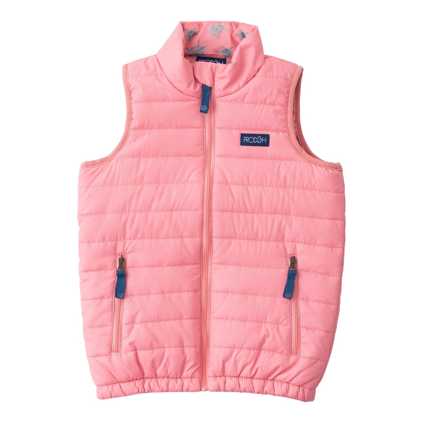 Puffer Vest, Plumeria