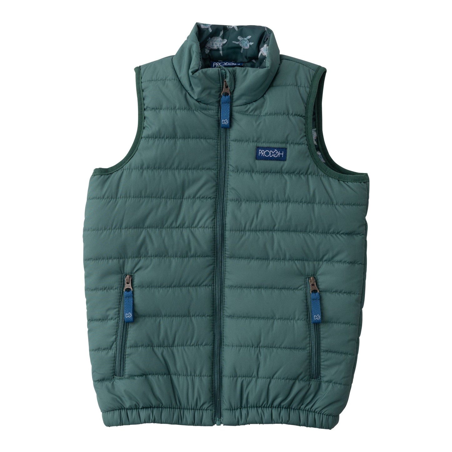 Puffer Vest, Posy Green