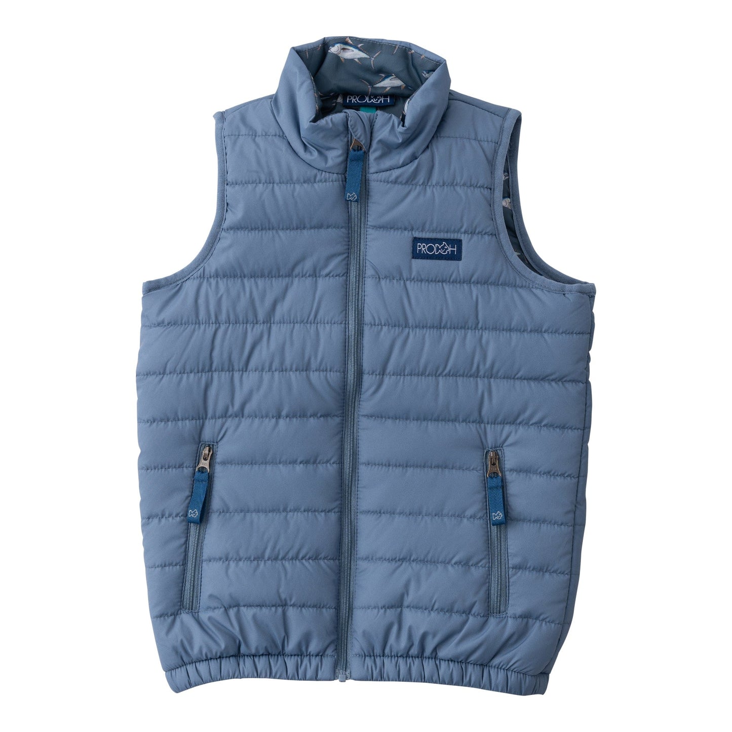 Puffer Vest, Bluefin