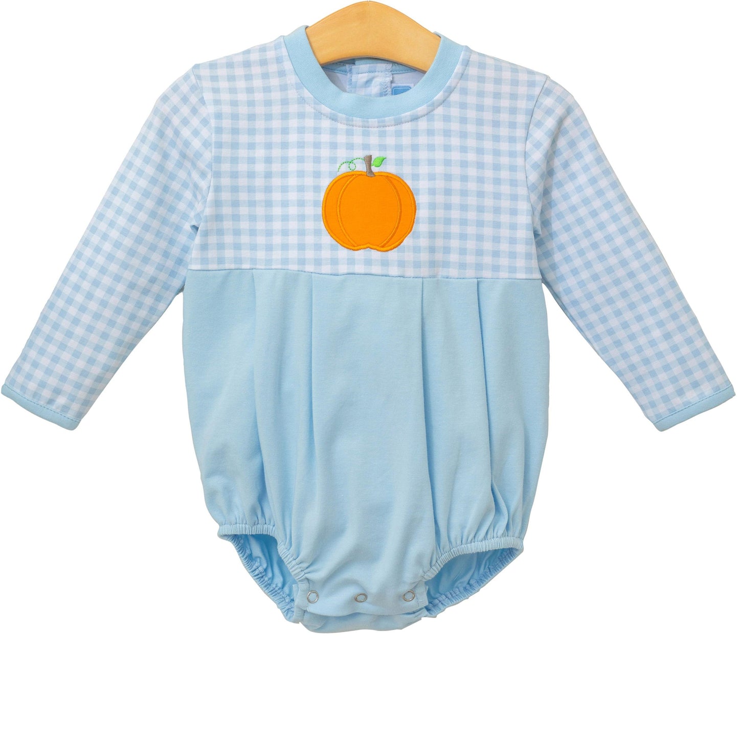 Pumpkin Applique Bubble
