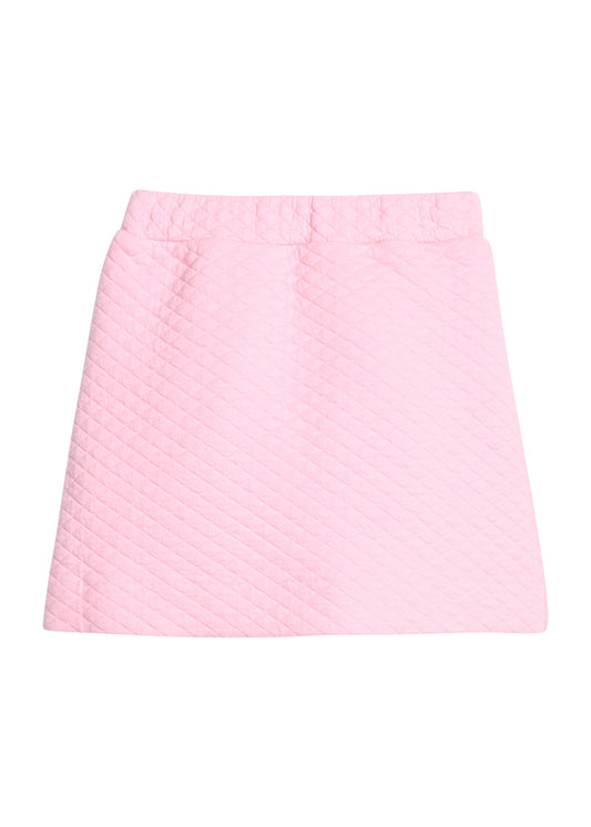 Quilted Mini Skirt, Bubblegum