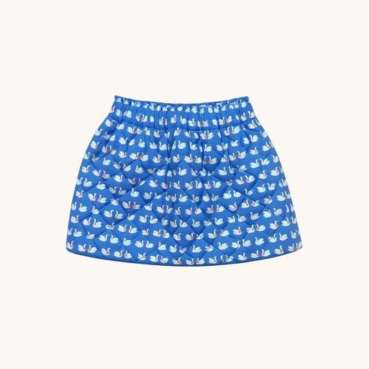 Swan Quilted Skirt
