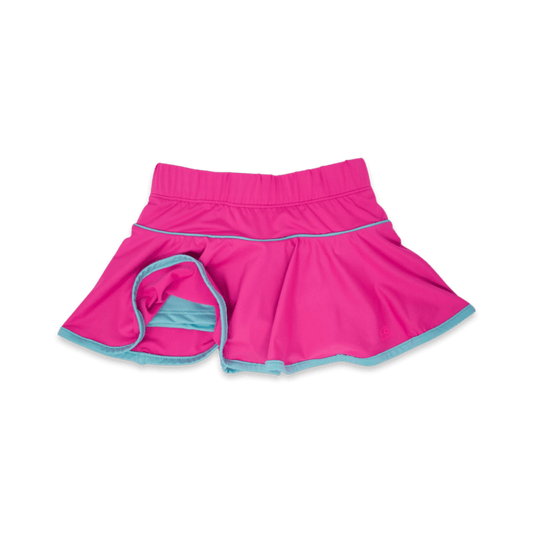 Quinn Skort, Pink/Turquoise