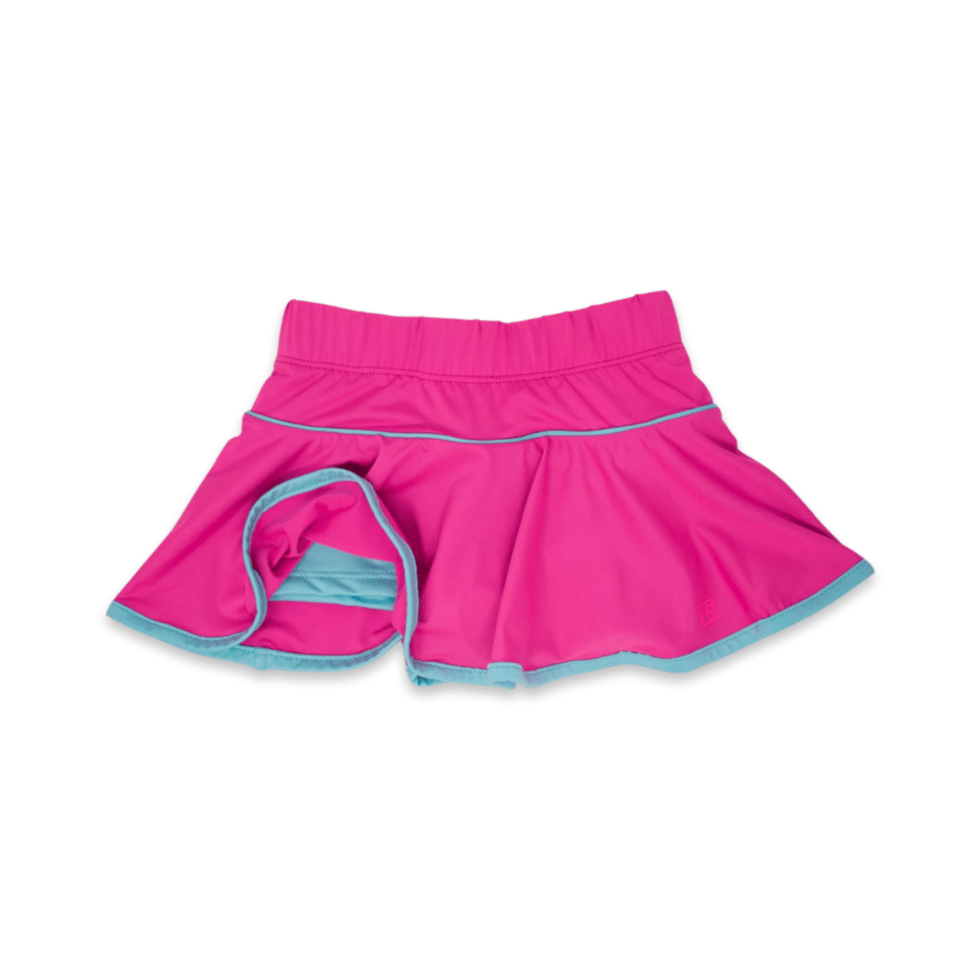 Quinn Skort, Power Pink, Totally Turquoise