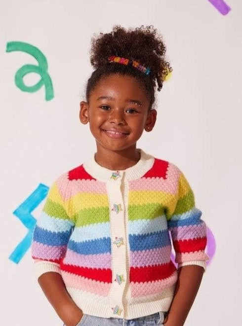 Rainbow Bright Knit Cardigan