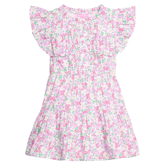 Rodeo Dress, Pink Bloomsbury Blossoms