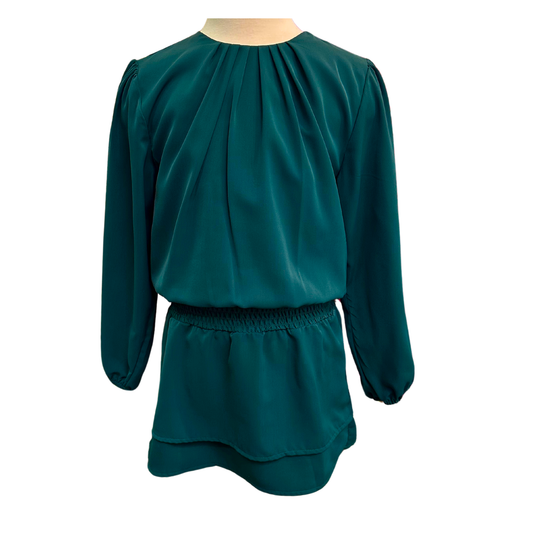 Ruby Dress, Dark Green