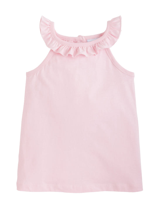 Ruffled Tank - Light Pink