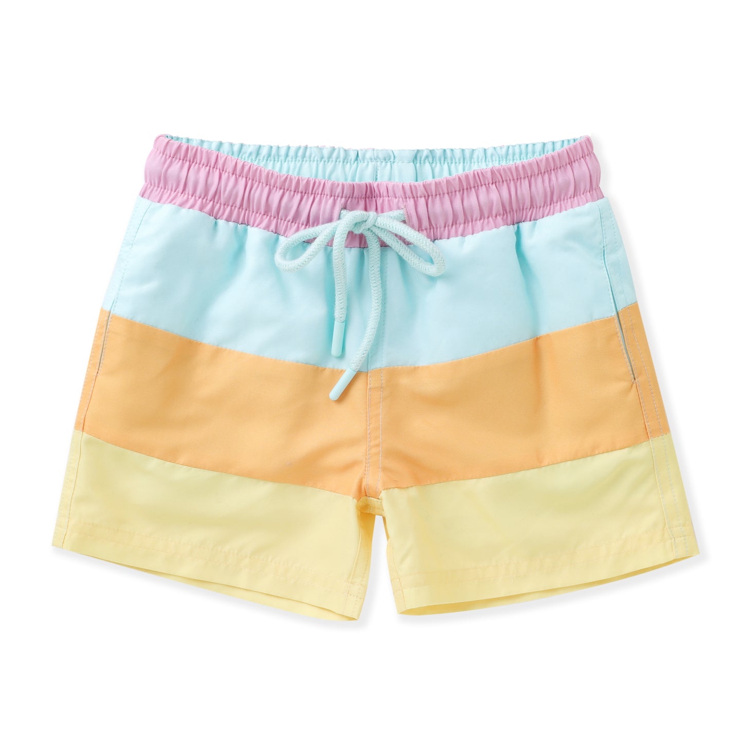 Colorblock Swim Trunks