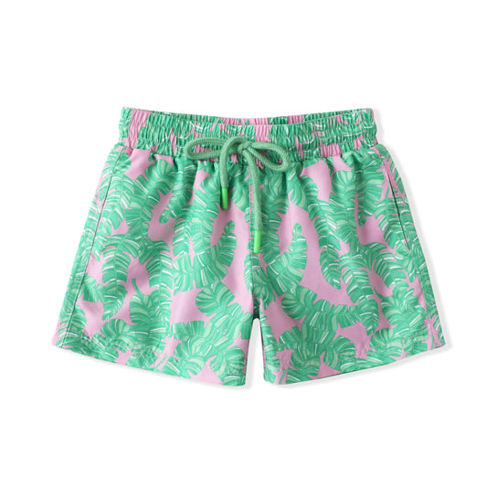 Palm Breeze Swim Trunks