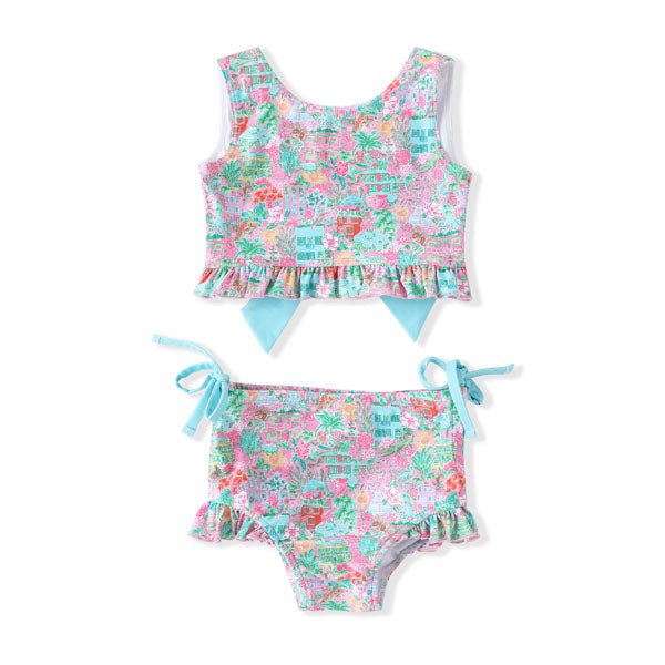 Charleston Peplum Two Piece Swimsuit