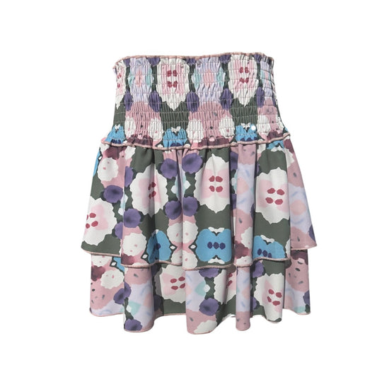 Scottie Skirt, Teal Ink Blot