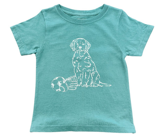 Seafoam Green Sports Pup Tee