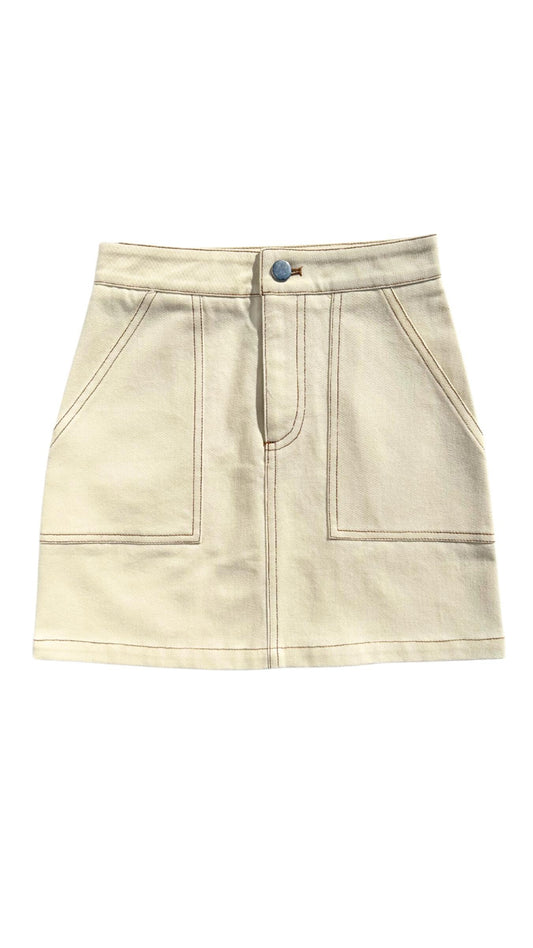 Sydney Skirt, Cream