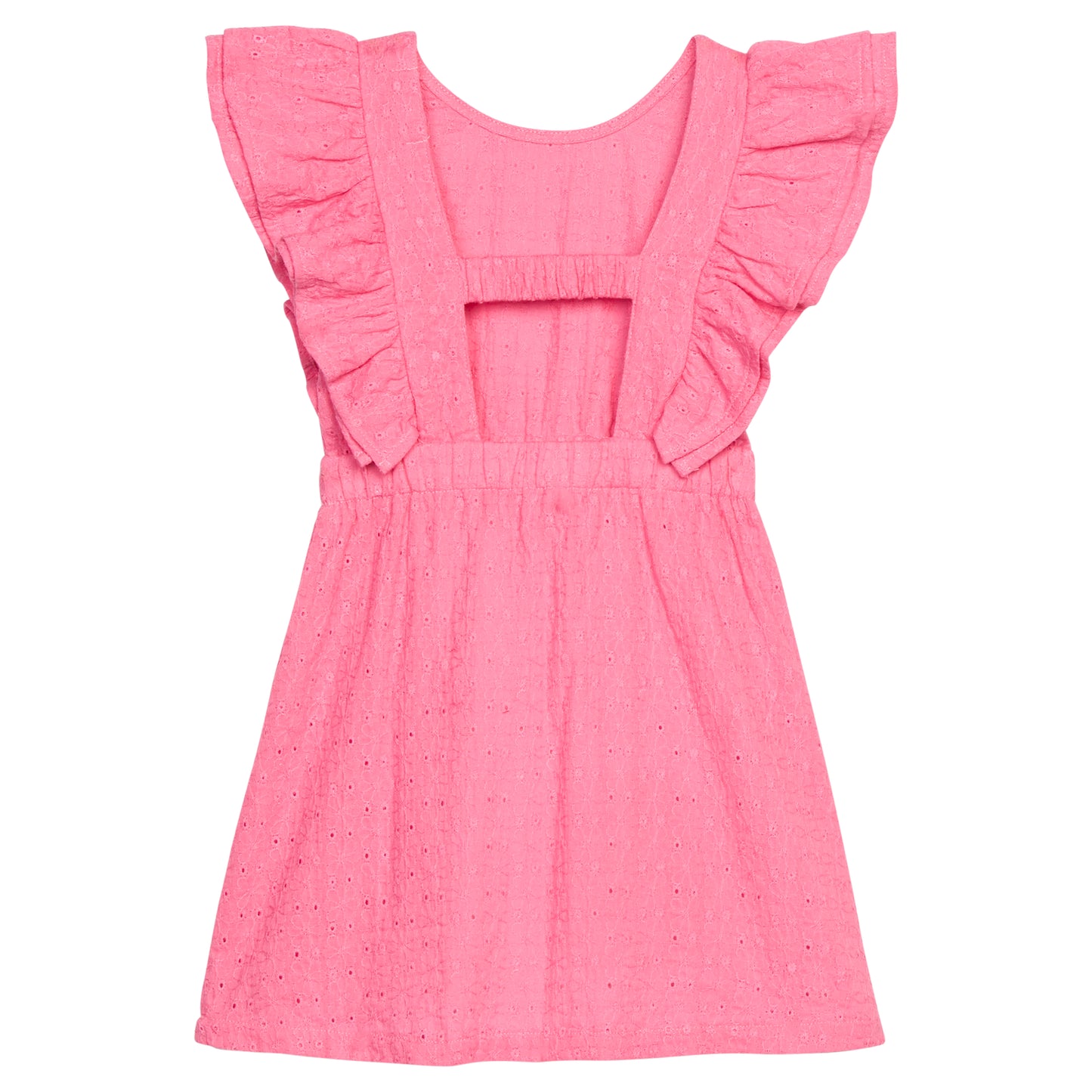 Sadie Dress, Taffy Pink Embroidery