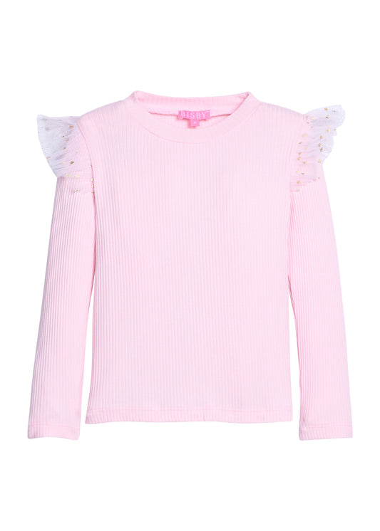 Sadie Tee, Bubblegum & Gold Sparkle Stars