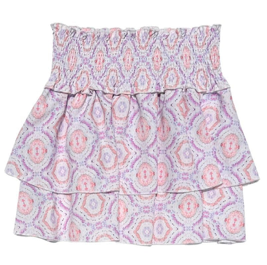 Scottie Skirt, Purple/Coral