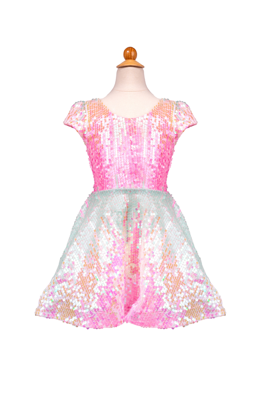 Sorbet Swirl Skater Dress