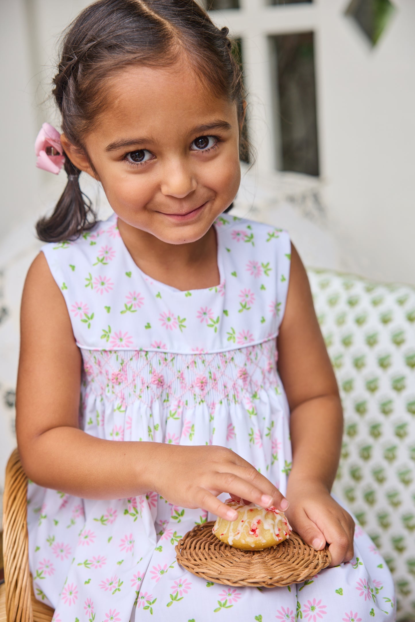 Simply Smocked Dress, Meriwether Floral