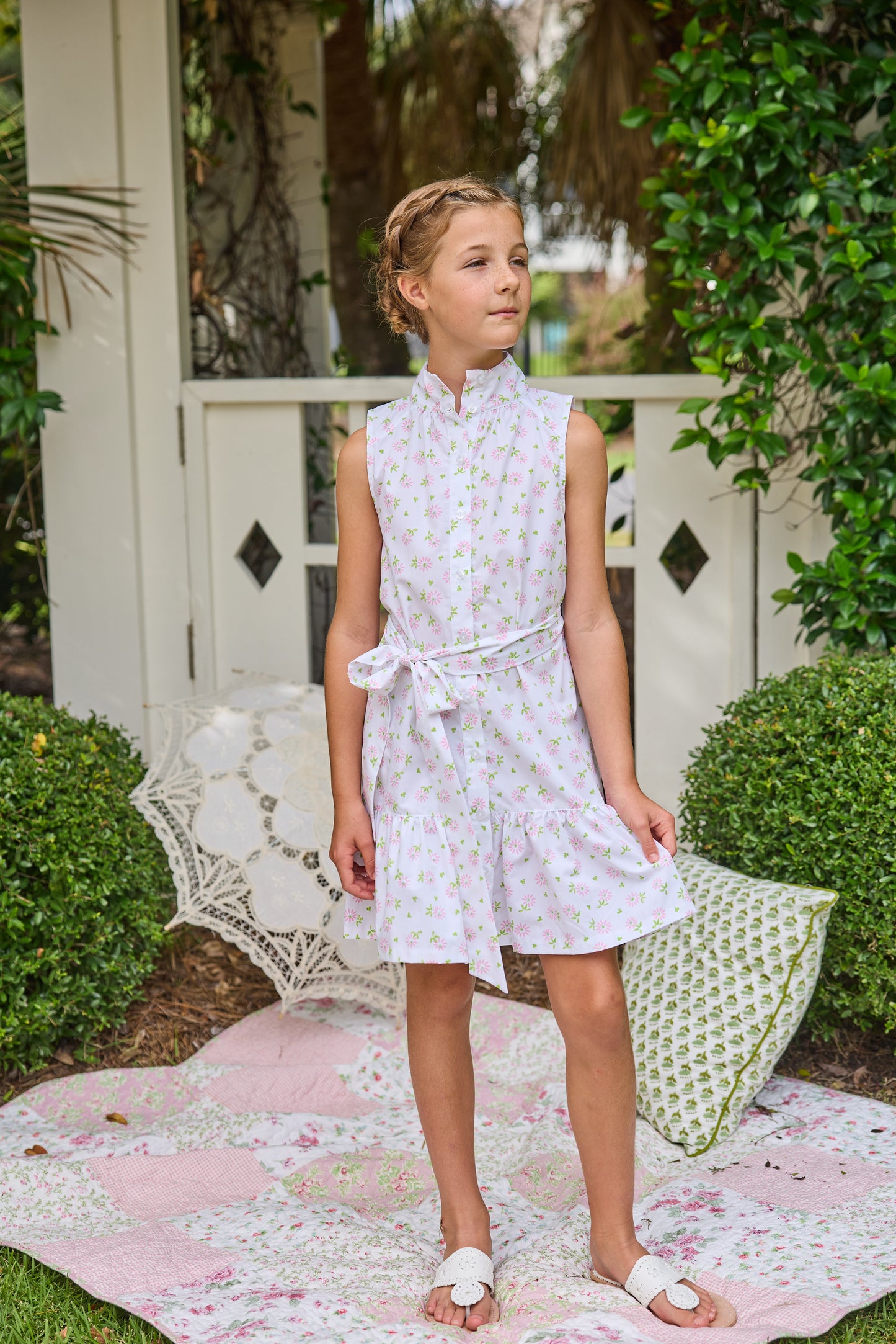 Sleeveless Amore Dress, Meriwether Floral