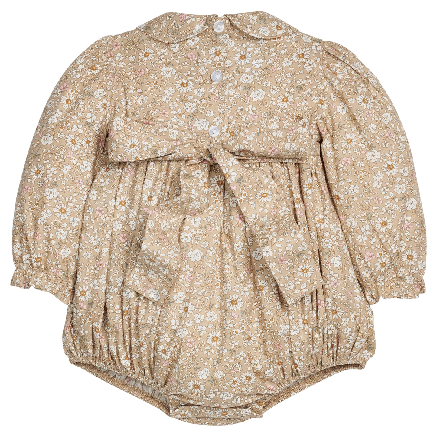 Smocked Charlotte Bubble, Camden Floral
