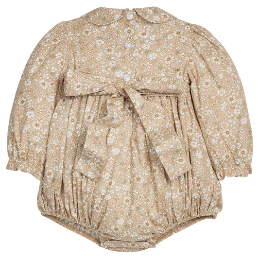 Smocked Charlotte Bubble, Camden Floral