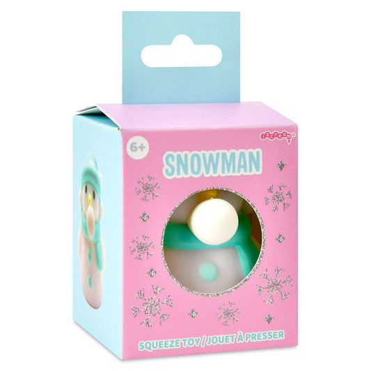 Snowman Bubble Squeeze Toy