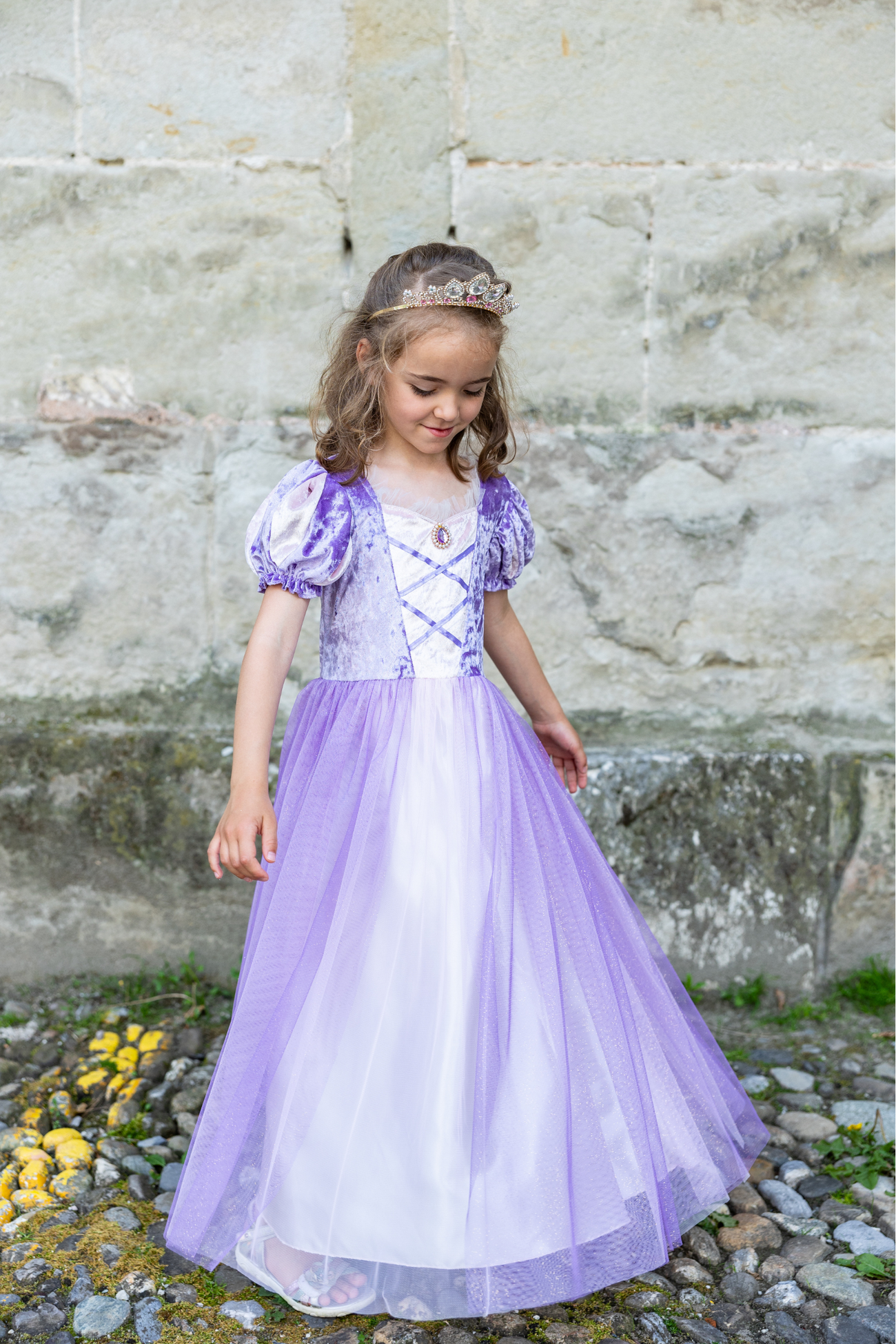 Velvety Soft Once Upon a Tower Princess Dress