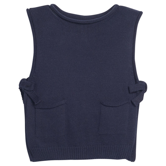 Sweater Vest, Navy