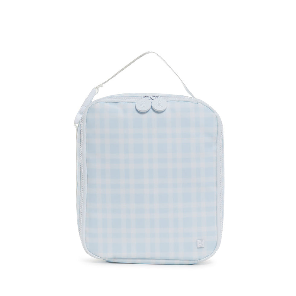 Insulated Lunch Box - Pimlico Blue Plaid