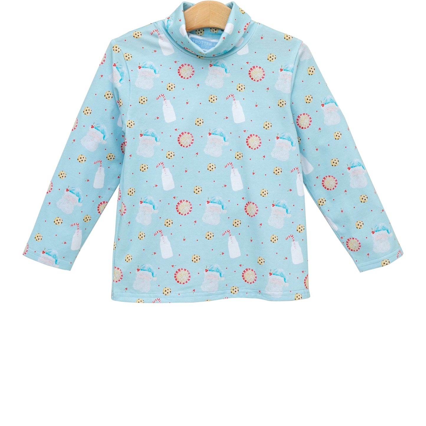 Milk & Cookies Turtleneck, Blue