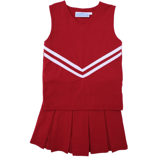 Cheer Uniform Set, Crimson