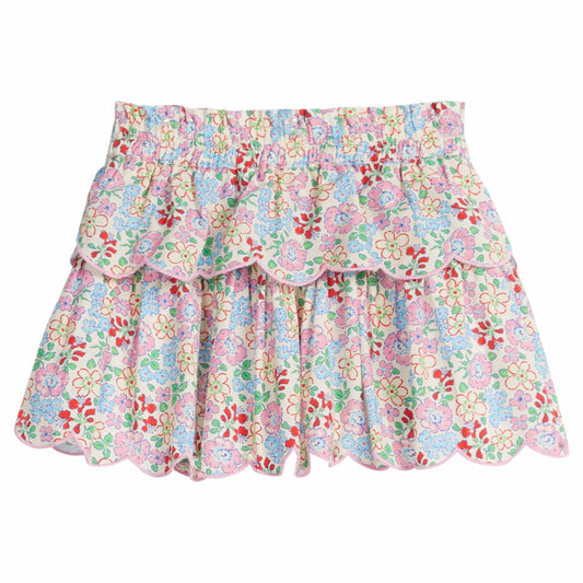 Bloomsbury Blossoms Tiered Skirt