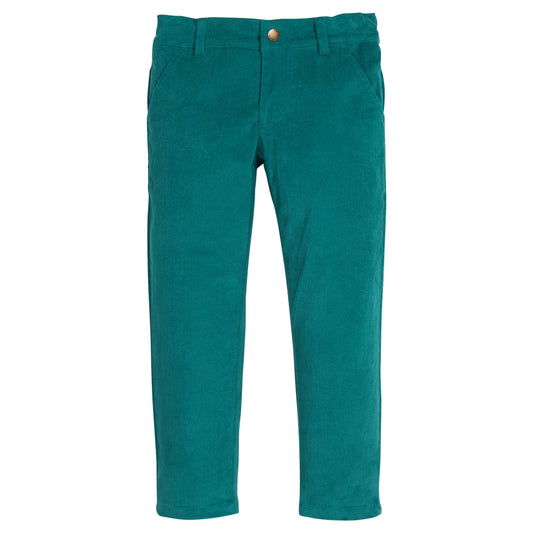 Twiggy Pants - Peacock Velvet