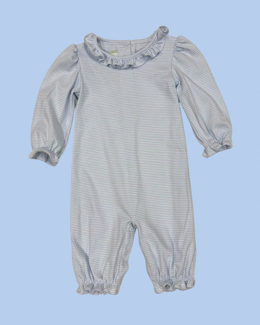 Susette Bubble, Blue Bitty Stripe