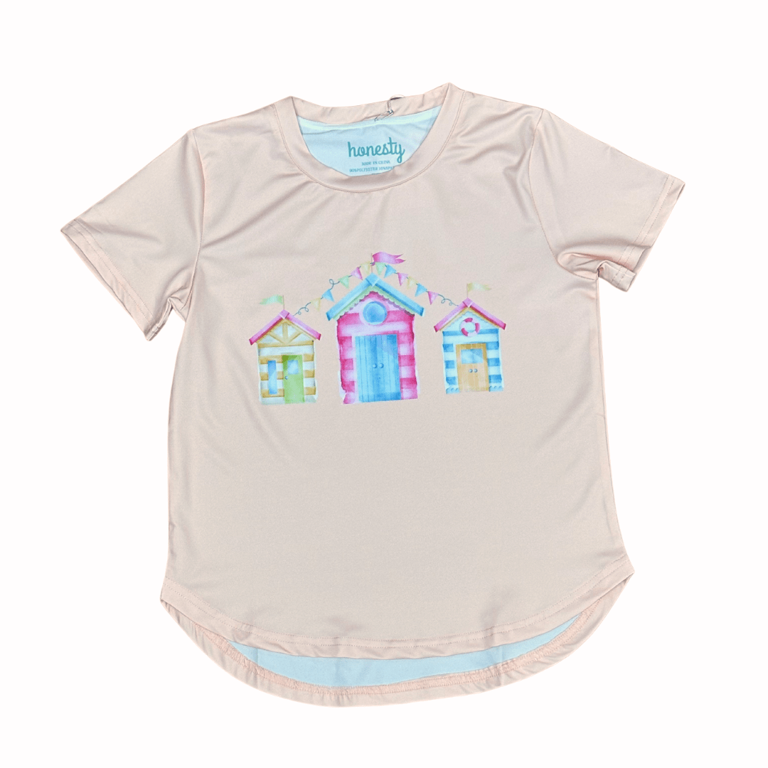 Beach Huts Tee