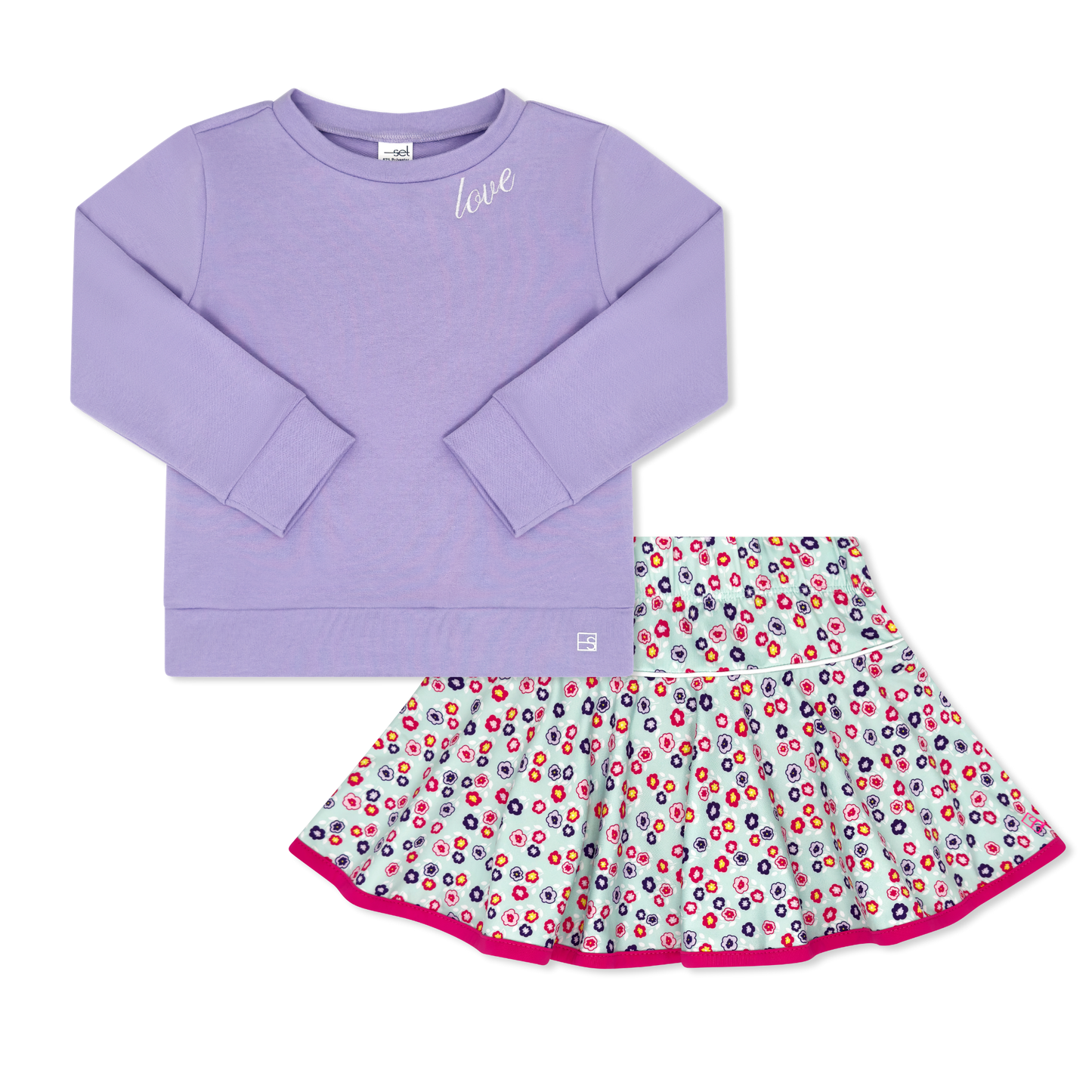 Alex Sweatshirt - Purple & Lavender