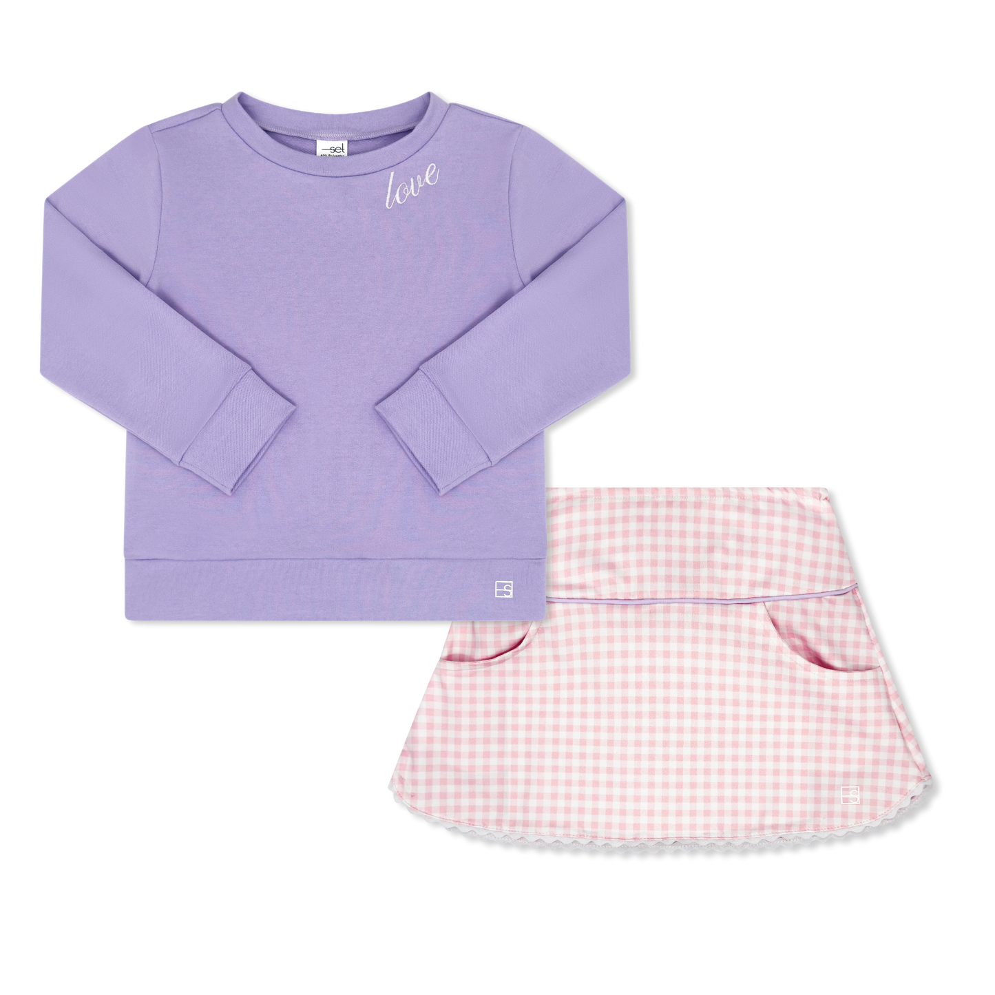 Alex Sweatshirt - Purple & Lavender