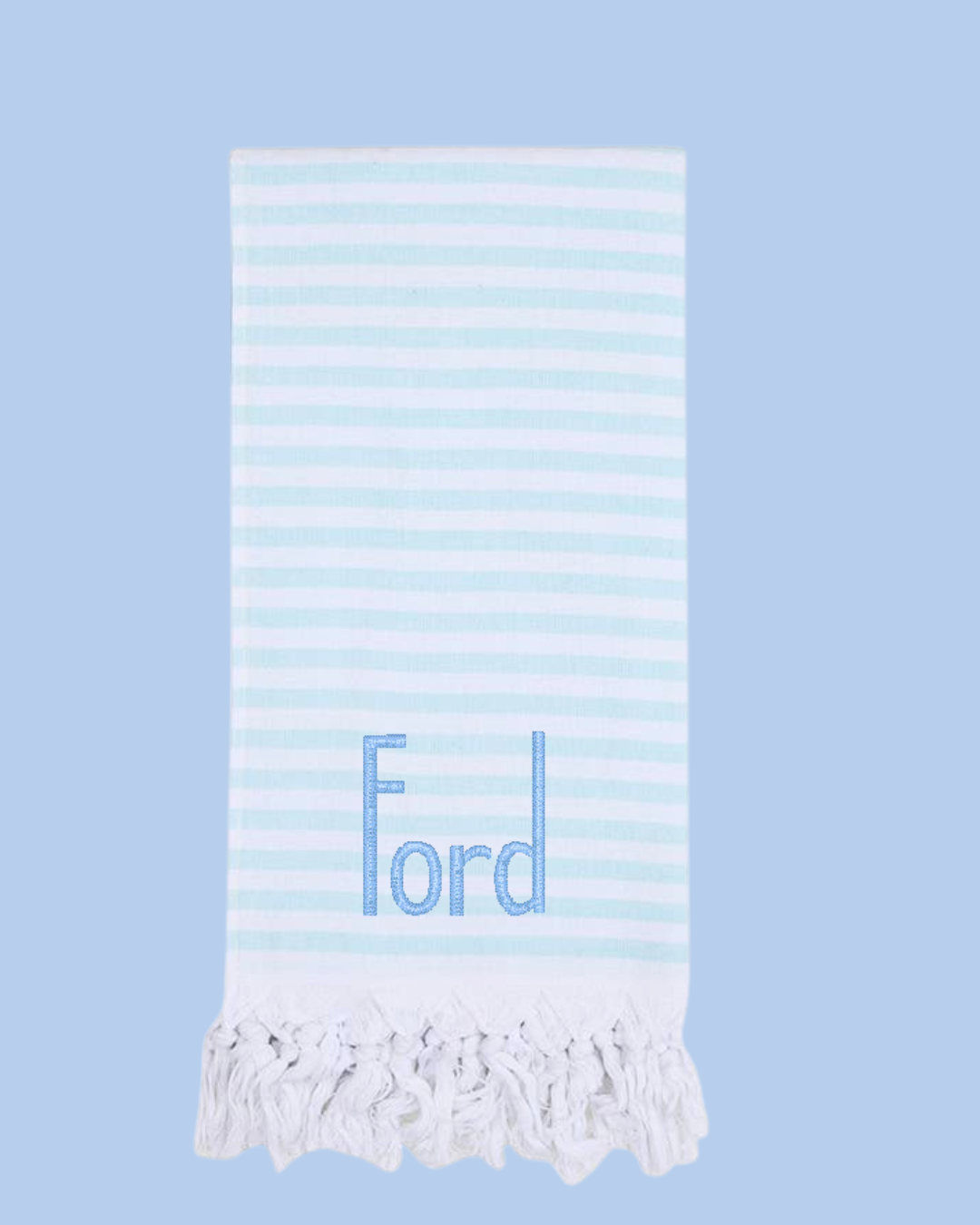Turkish Beach Towels with Terry Backing, Multiple Colors