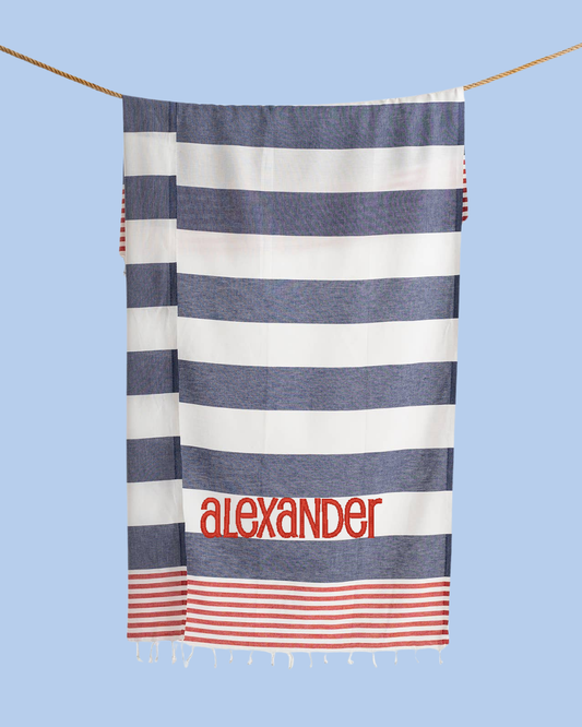 Lightweight Turkish Beach Towels, Multiple Colors