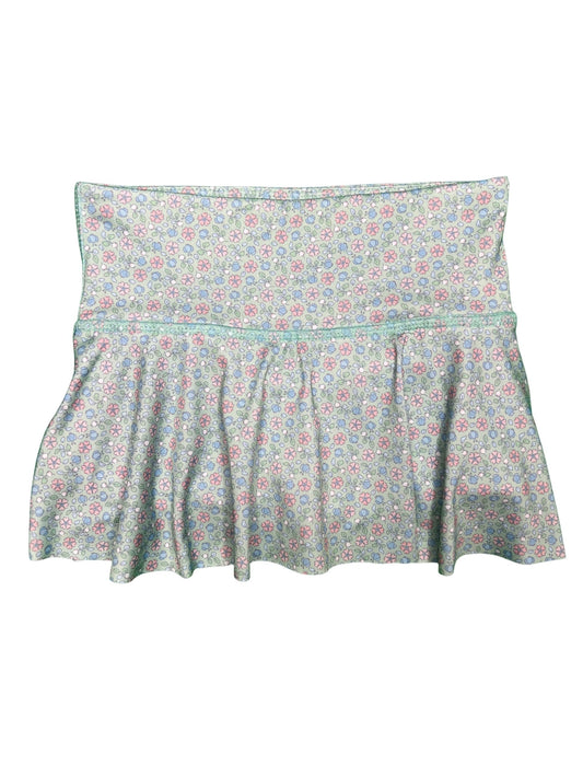 Skirt, Blue/Pink Floral